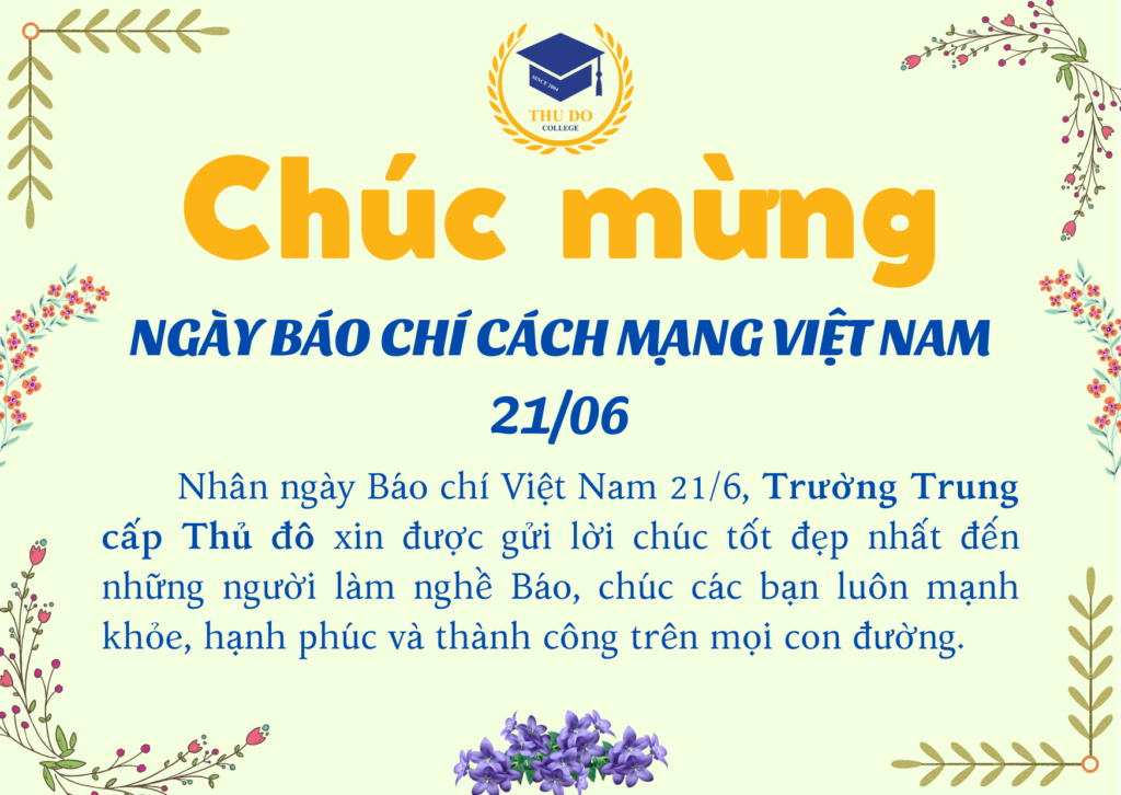chúc mừng ngày nhà báo cách mạng việt nam ✾